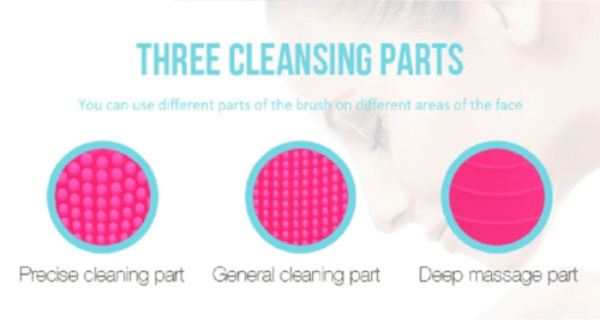 Mini Electric Facial Cleaning Massage Brush