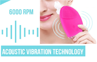Mini Electric Facial Cleaning Massage Brush