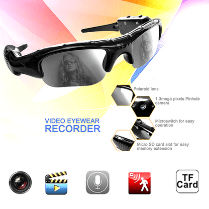HD Camcorder Sunglasses - Recording Glasses