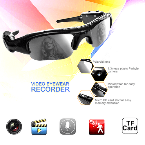 HD Camcorder Sunglasses - Recording Glasses