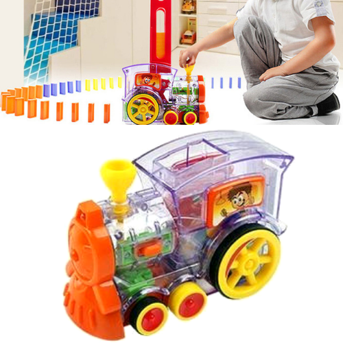 Automatic Domino Laying Toy Train
