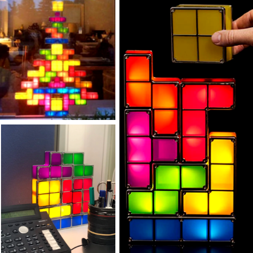 Tetris LED Lamp