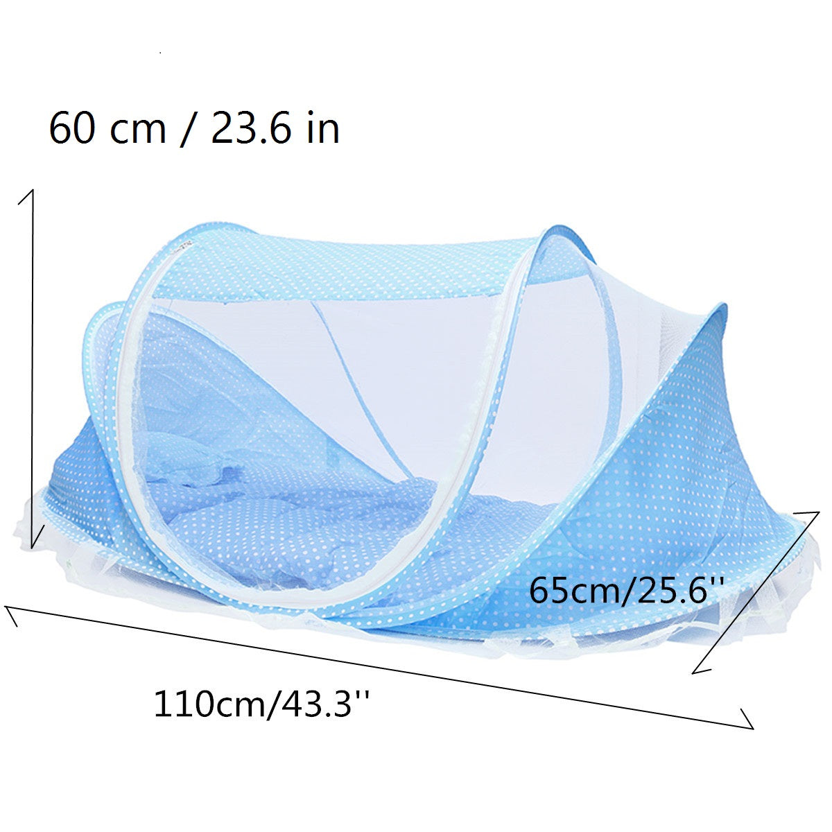 Portable Folding Baby Travel Crib
