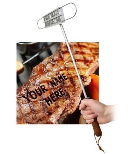 Barbecue Meat Branding Iron