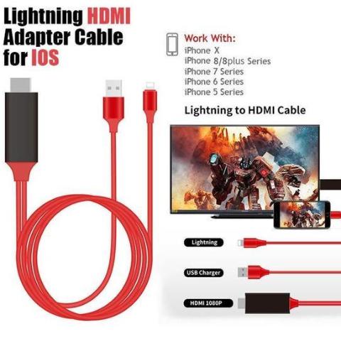 iPhone Screen To TV Cable