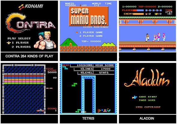 Retro Classic Game Console - 600 Classic Games