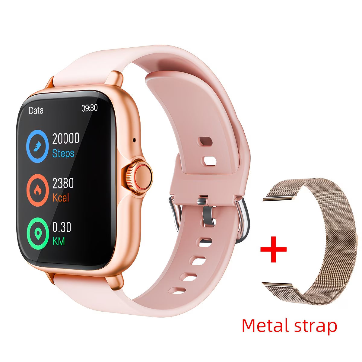HD Smartwatch with Bluetooth Calling, Fitness Tracker & Sleep Monitor