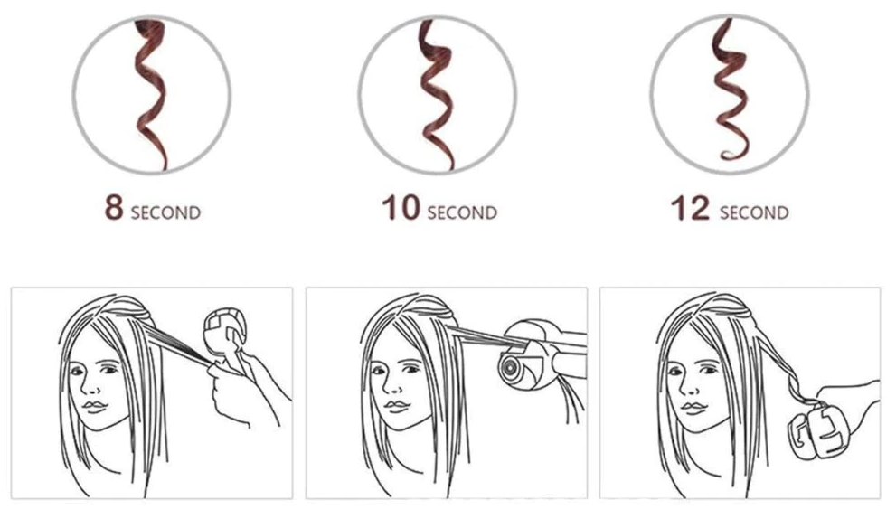 Automatic Hair Curler - Automatic Curling Iron