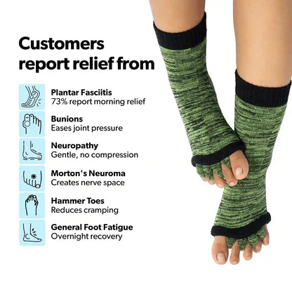 Grey Foot Alignment Socks