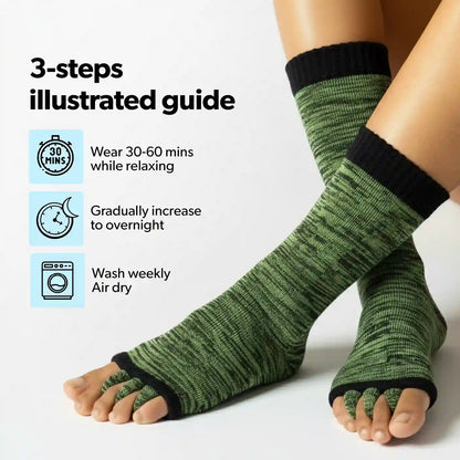 Grey Foot Alignment Socks