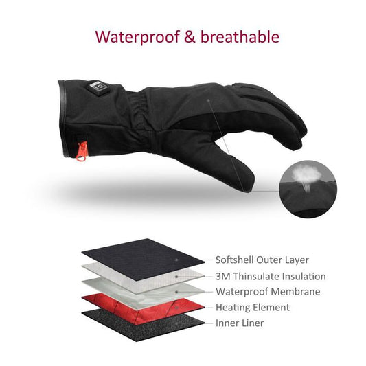 Ultimate Waterproof Heated Gloves