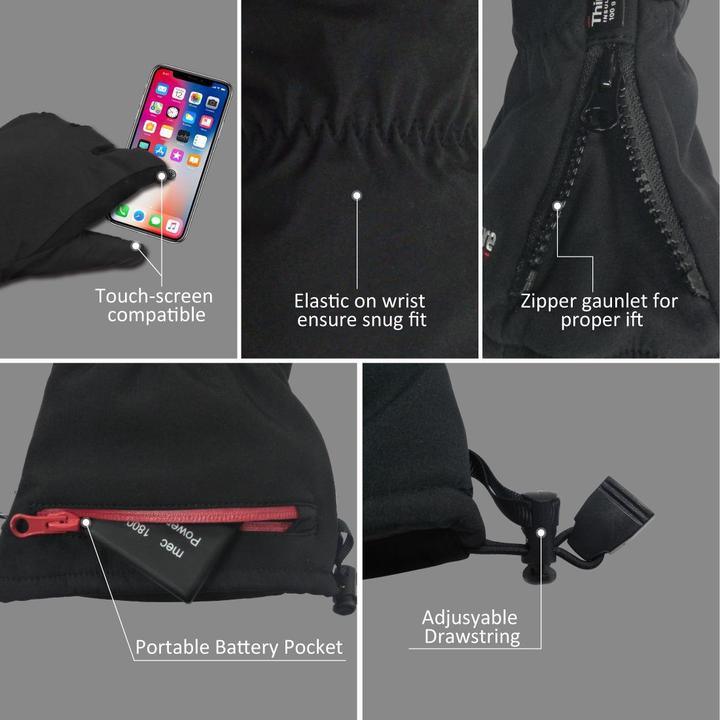 Ultimate Waterproof Heated Gloves