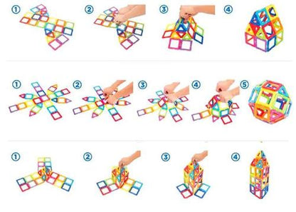 Original Magical Magnetic Blocks Educational Toys