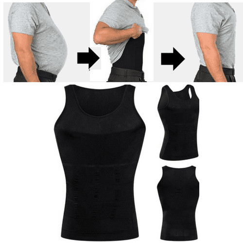Men's Body Slimming Vest - Instantly Slims Down