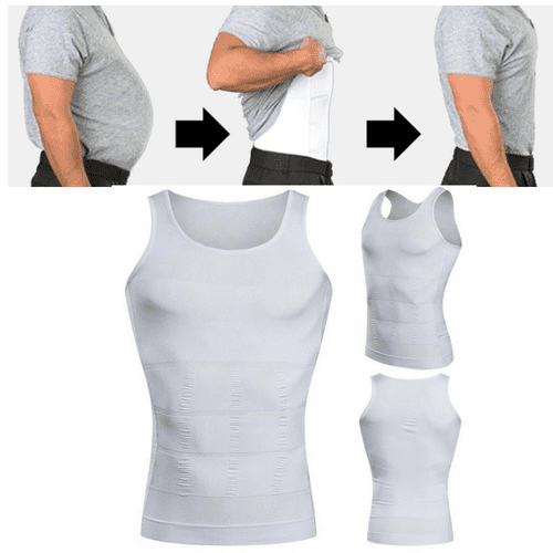 Men's Body Slimming Vest - Instantly Slims Down