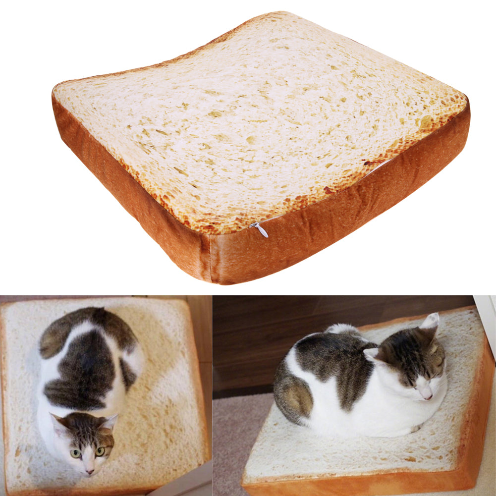 Cat Toast Bed