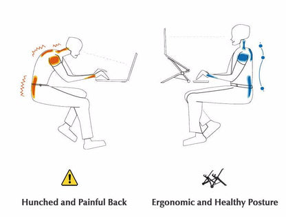 Portable Foldable Laptop Stand - Ergonomic Notebook Stand