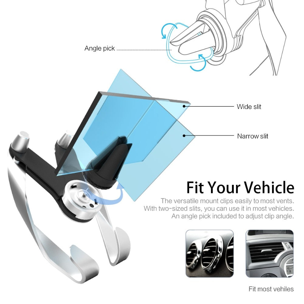 Rhinestone Car Mobile Phone Holder