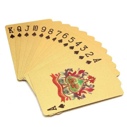 Gold Playing Cards
