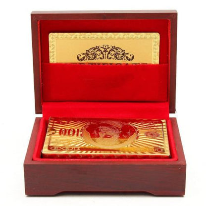 Gold Playing Cards