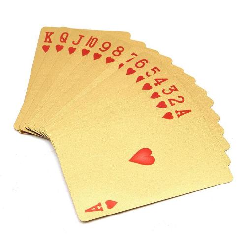 Gold Playing Cards