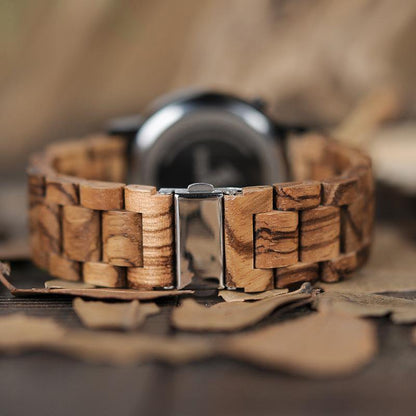 #1 Wooden LED Watch