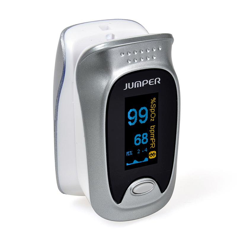 Wireless Bluetooth Finger Pulse Oximeter