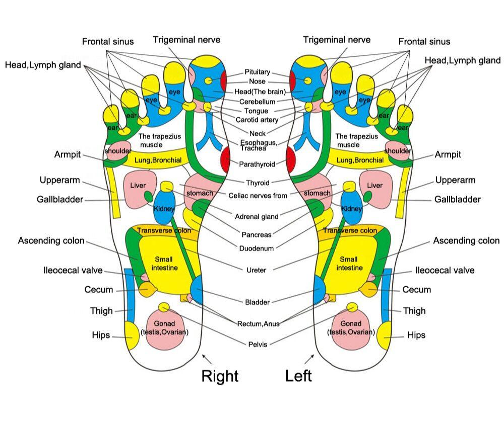 Feet Reflexology Cobblestones Mat - Promote Blood Circulation