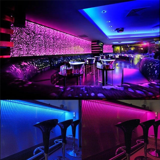 Color Changing LED Light Strip with Remote Control