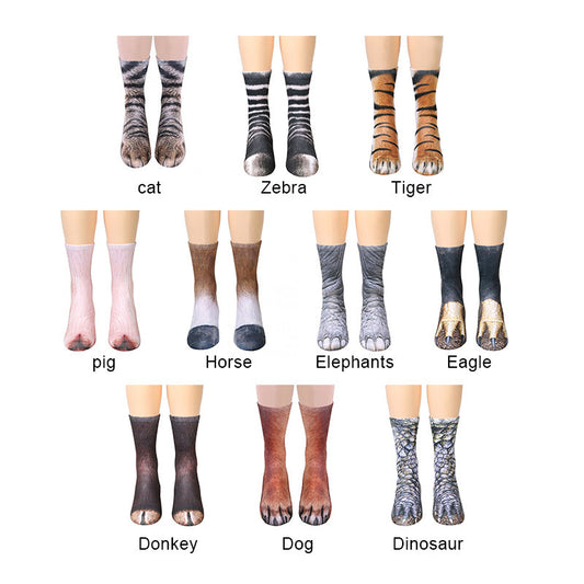 Animal Paw Socks