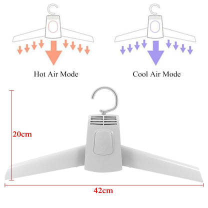2 in 1 Electric Breeze Clothes Drying Hanger