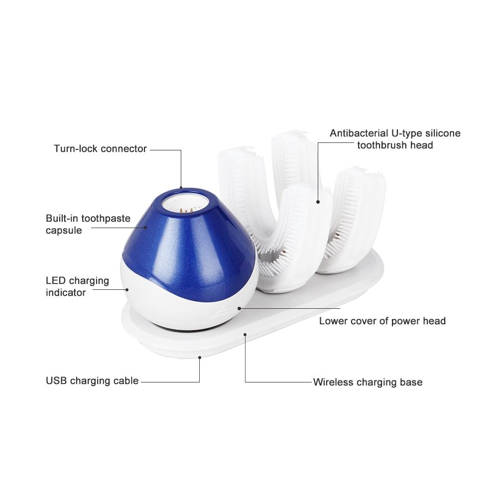 Auto Sonic Electric Toothbrush - Brushes Your Teeth Automatically