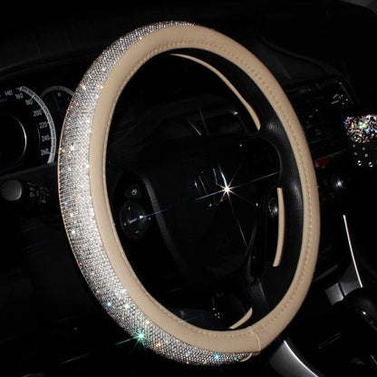 Sparkly Crystal Steering Wheel Cover