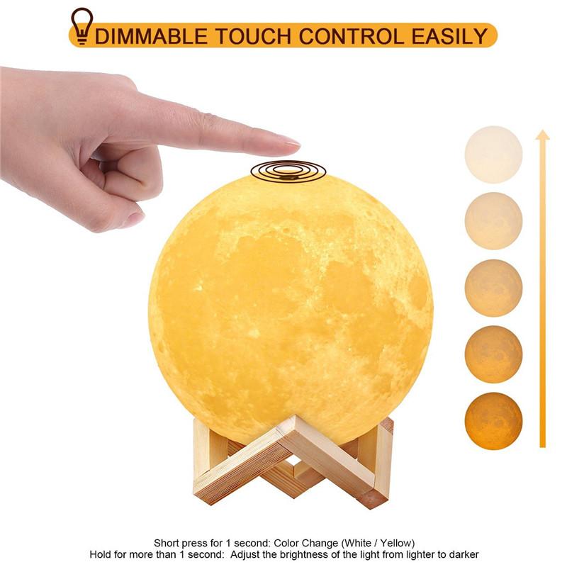 3D Magical Mini Moon Lamp
