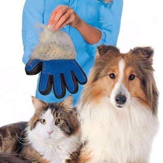 Magic Touch Deshedding Pet Grooming Glove