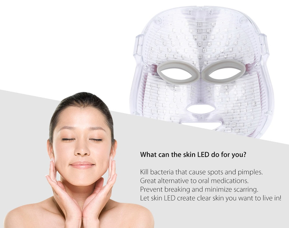 LED Spa Facial Mask