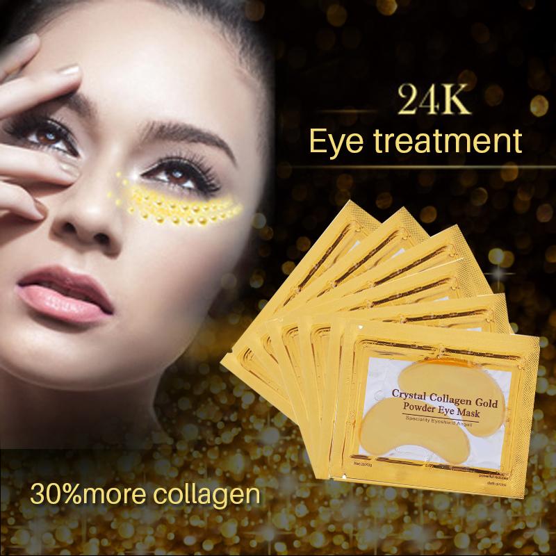 24k Gold Collagen Eye Mask For Anti-aging And Eye bag reduction