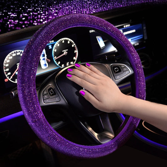 Luxury Crystal Steering Wheel Covers