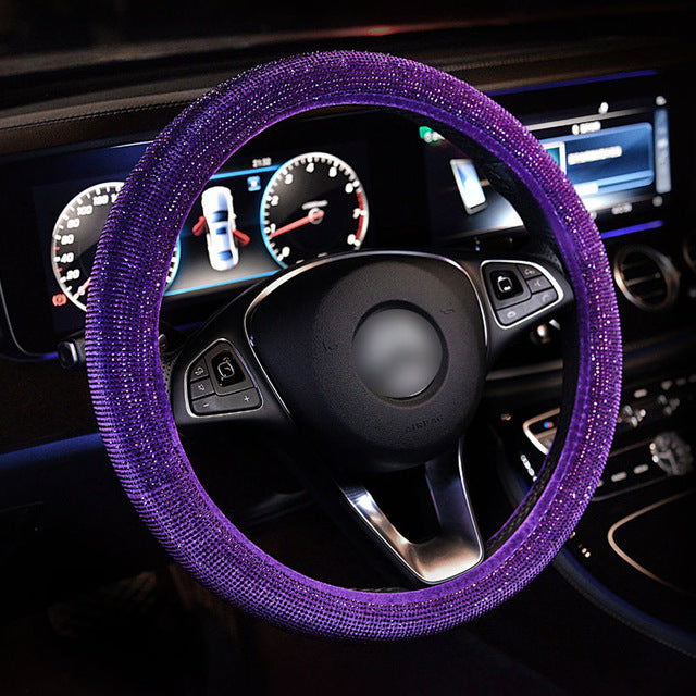 Luxury Crystal Steering Wheel Covers
