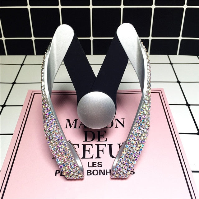 Rhinestone Car Mobile Phone Holder