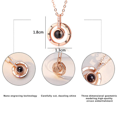100 Languages 'I Love You' Necklace