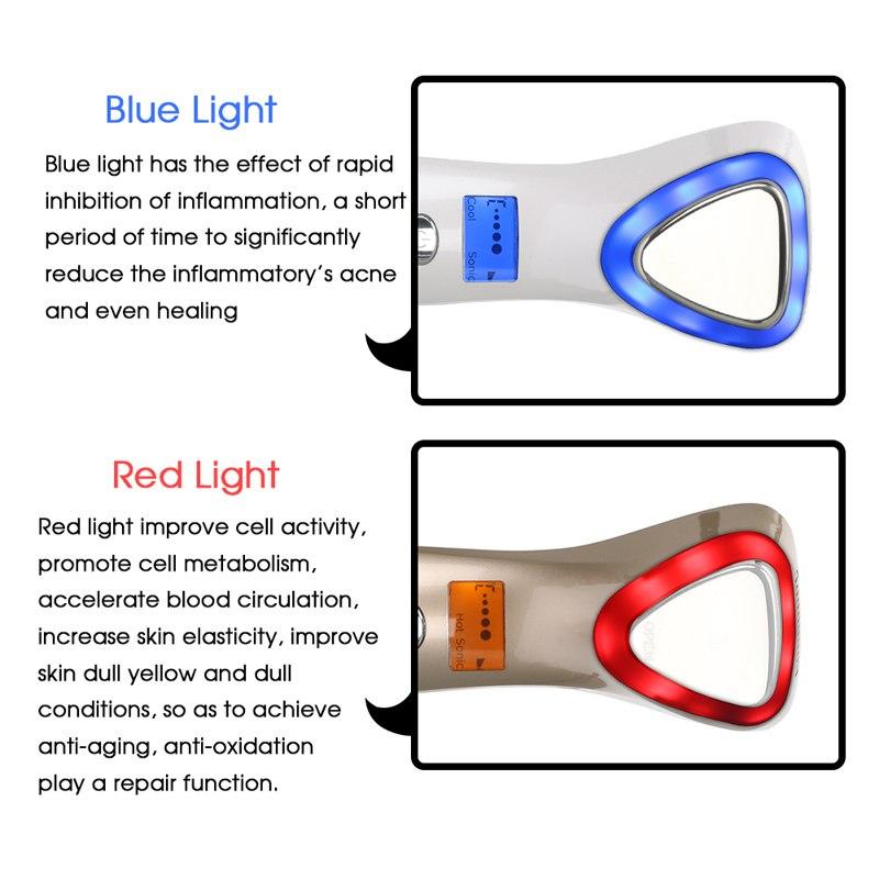Facial Wrinkle Remover - Ultrasonic Vibration Massager