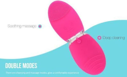 Mini Electric Facial Cleaning Massage Brush