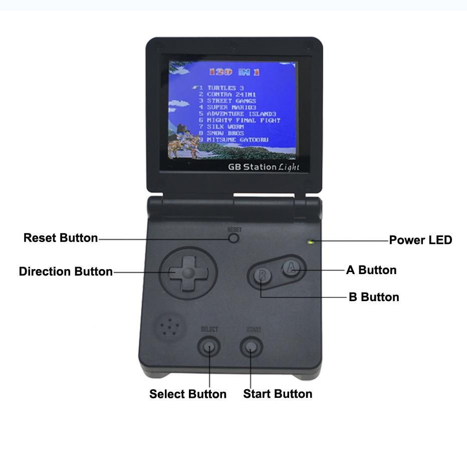Retro Handheld Gaming Console (142 classic games)