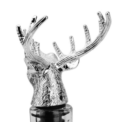 Deer Wine Stopper with Pourer