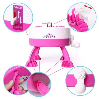 Kids Hand Knitting Machine