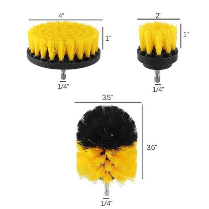 Power Scrubber Drill Brush Kit