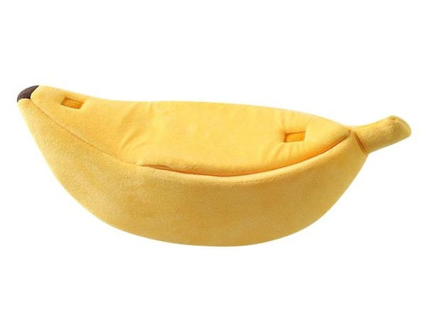 Banana Cave Pet Bed