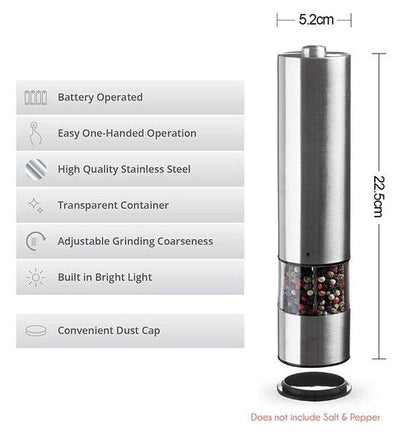 The Best Electric Salt and Pepper Grinder