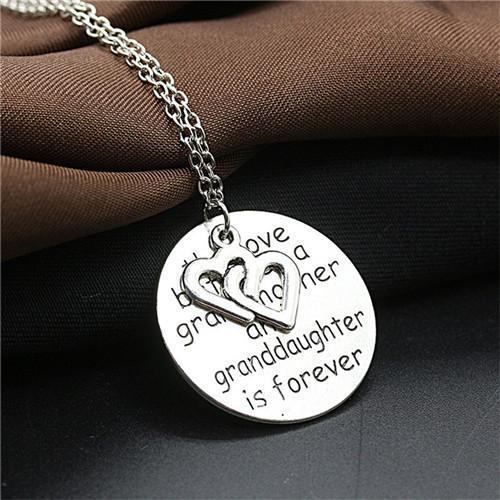 Love from Grandmother is Forever Necklace